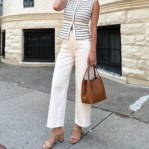 Madewell THE PERFECT VINTAGE WIDE-LEG CROP JEAN